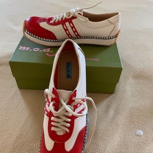 Two toned sneakers
